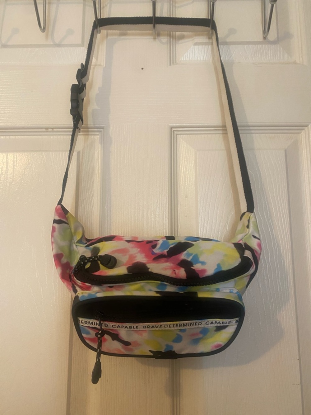 Justice Multicolor Tie-Dye Crossbody Bag